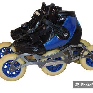 Luigino AtomSkates Striker II 3 Wheels Size 2-5 Mini Challenge